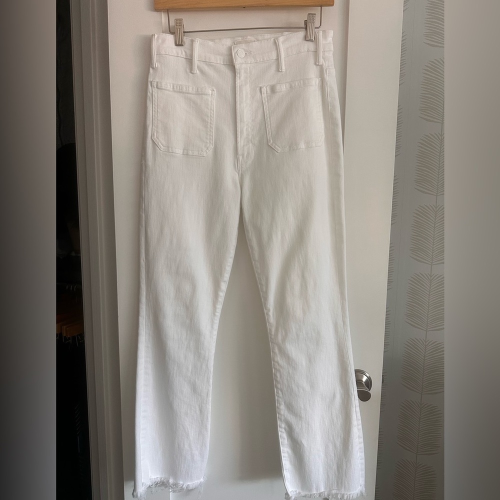 MOTHER White Flare Women's Jeans